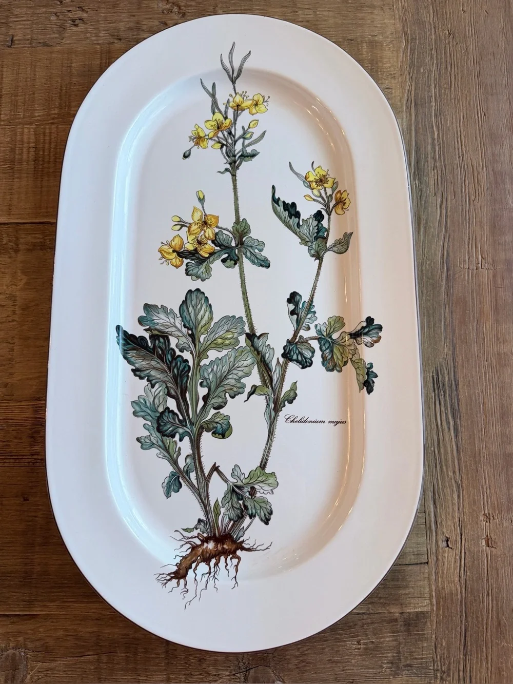 Villeroy & Boch Botanica CHELIDONIUM Oval Serving Platter 17 5/8